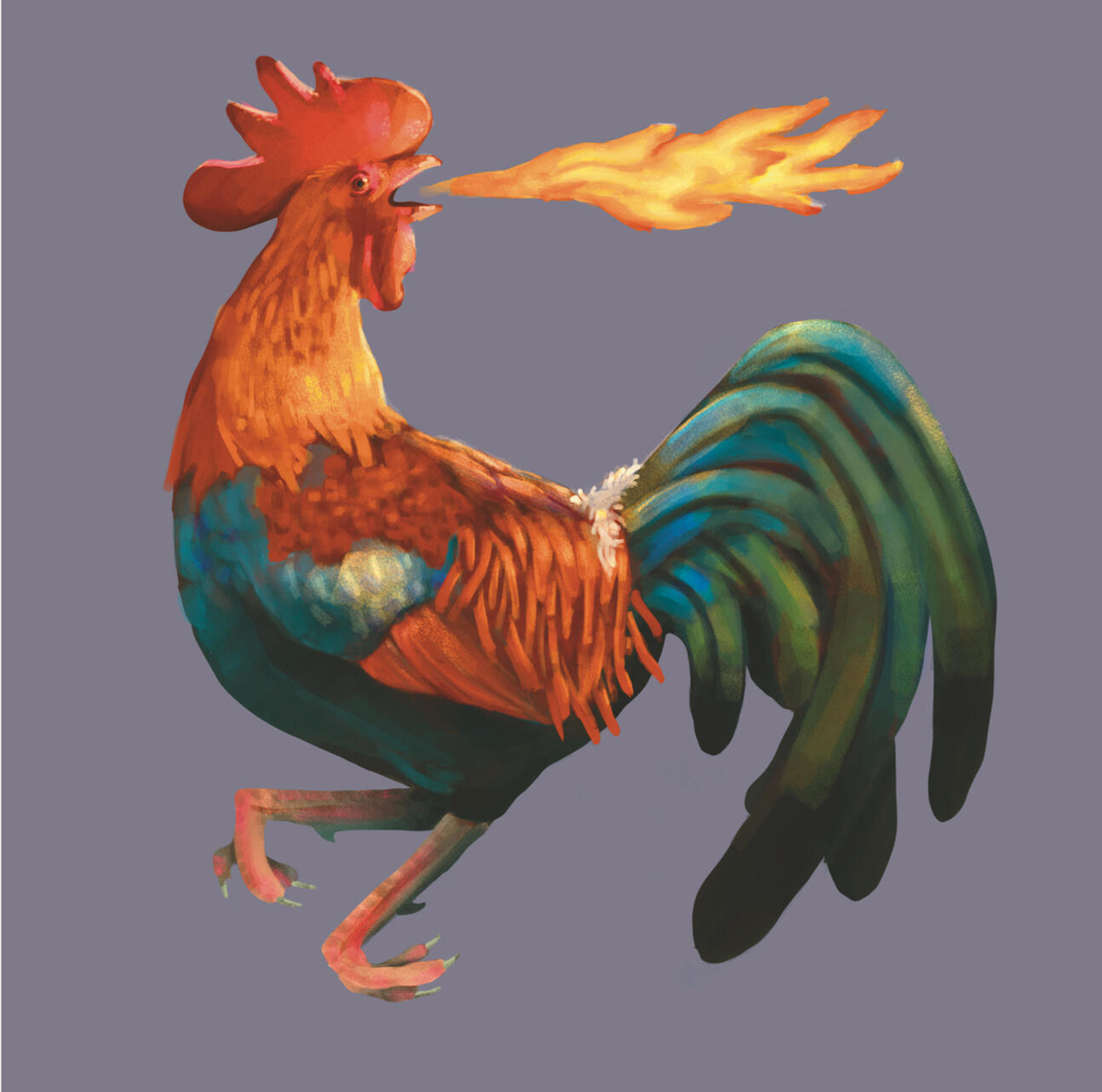 Phoenix Digital Illustration, 2021